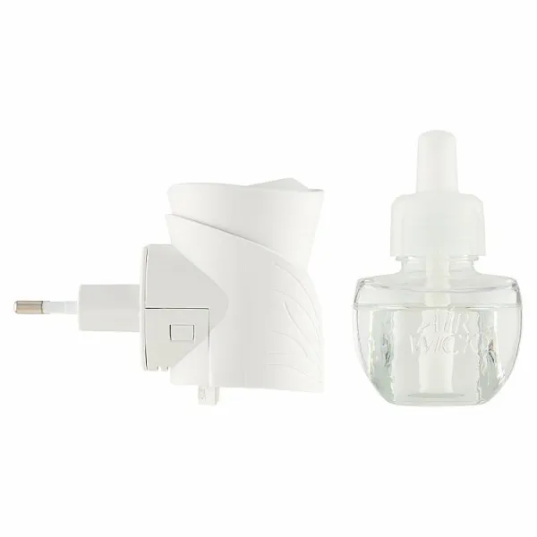 Air Wick Essential Oils Elektrický osviežovač vzduchu strojček a náplň jazmínové kvety, frézia 19 ml