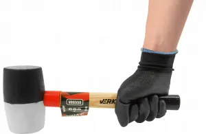 VERKE Gumové kladivo 660g drevená rukoväť