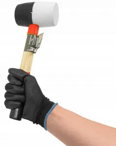 VERKE Gumové kladivo 660g drevená rukoväť