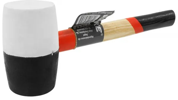 VERKE Gumové kladivo 660g drevená rukoväť