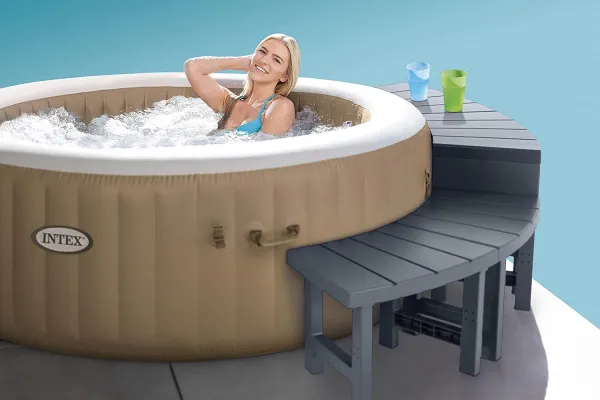 Dvojitá nízka lavica s vírivkou SPA 28514
