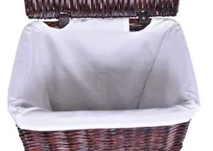 Prútený kôš hnedý 72 L