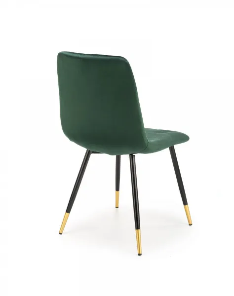 Jedálenská stolička K438 Halmar Tmavo zelená
