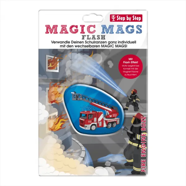 HAMA - Blikajúci obrázok Magic Mags Flash Požiarnici k GRADE, SPACE, CLOUD, 2v1 a KI