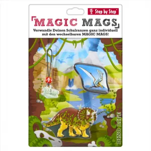 HAMA - Doplnkový set obrázkov MAGIC MAGS Dino Tres k aktovkám GRADE, SPACE, CLOUD, 2v1 a KID