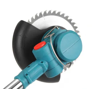 DrillPro Super ľahký Teleskopický aku krovinorez strunová kosačka vyžínač vhodný pre batériu MAKITA 18V Batéria: Bez batéria
