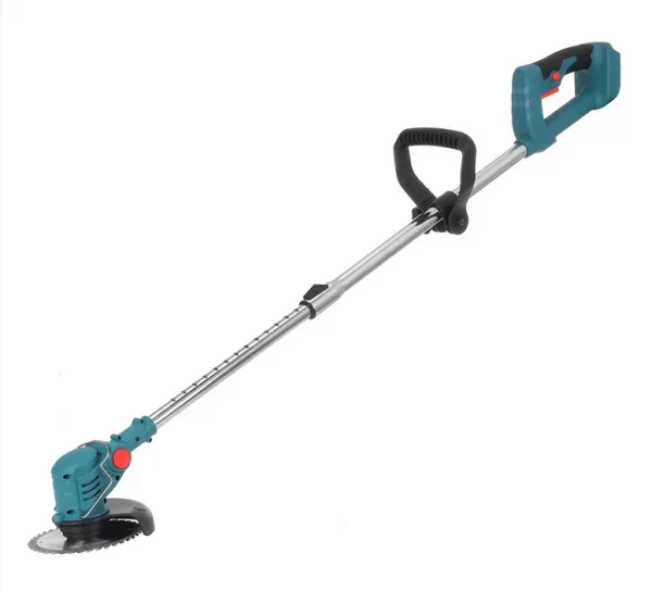 DrillPro Super ľahký Teleskopický aku krovinorez strunová kosačka vyžínač vhodný pre batériu MAKITA 18V Batéria: Bez batéria