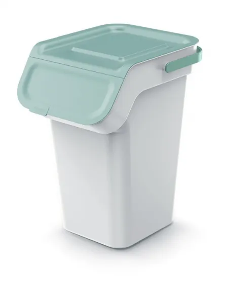 Prosperplast Sada 4 odpadkových košov KADDI s filtrom 4 x 25 L popolavo sivá