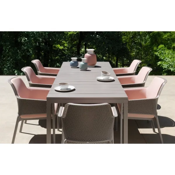 Rozkladací záhradný stôl Nardi Rio 210 Extensible biely
