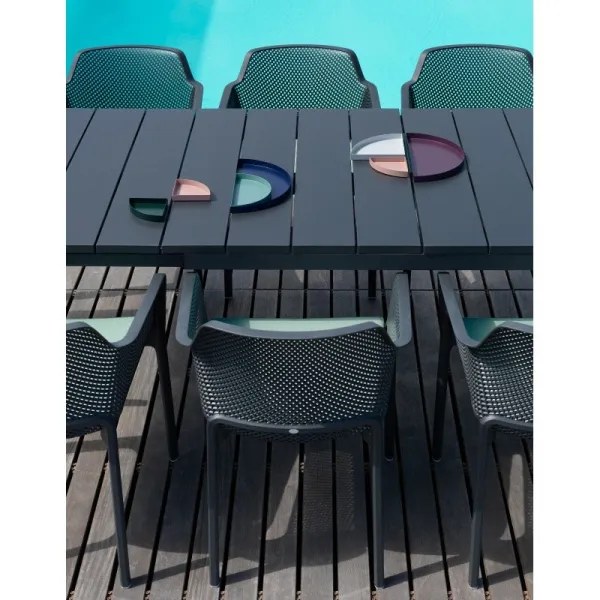 Rozkladací záhradný stôl Nardi Rio 210 Extensible biely