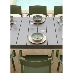 Rozkladací záhradný stôl Nardi Rio 210 Extensible biely