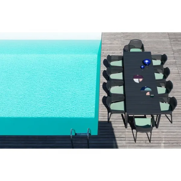Rozkladací záhradný stôl Nardi Rio 210 Extensible biely