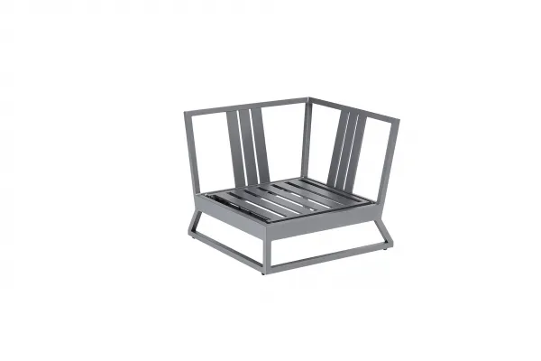Ocean skid Platform rohový modul sivo modrý