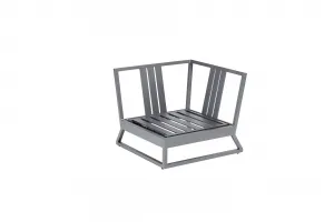 Ocean skid Platform rohový modul sivo modrý