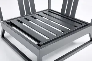 Ocean skid Platform rohový modul sivo modrý
