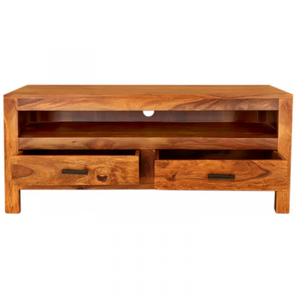 indickynabytok.sk - TV stolík Rami 120x50x45 indický masív palisander