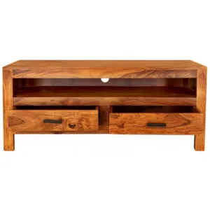 indickynabytok.sk - TV stolík Rami 120x50x45 indický masív palisander