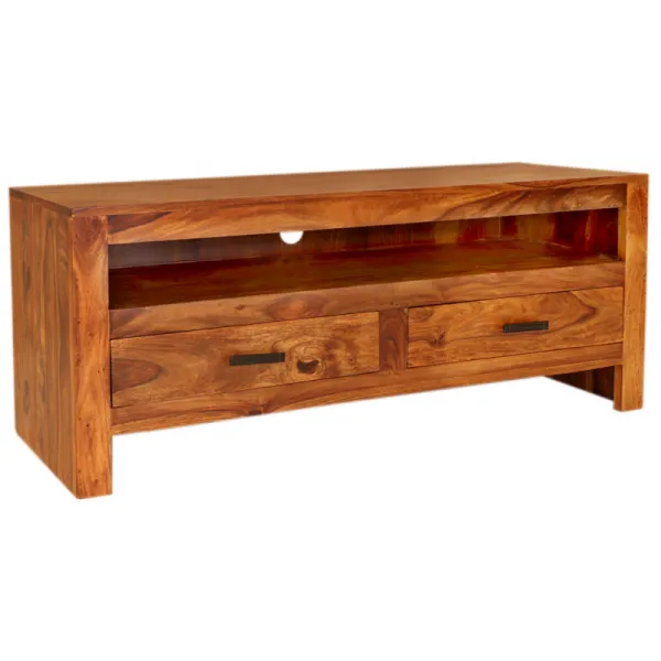 indickynabytok.sk - TV stolík Rami 120x50x45 indický masív palisander