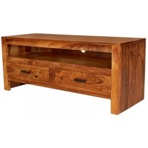 indickynabytok.sk - TV stolík Rami 120x50x45 indický masív palisander