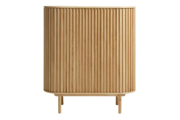Furniria Dizajnová skrinka Wally 125 cm prírodný dub