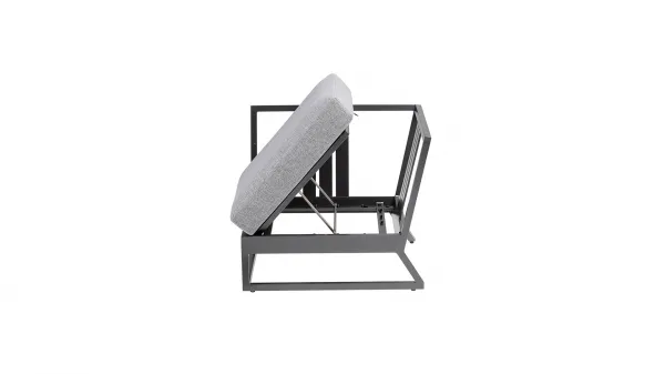 Ocean skid Platform rohový modul svetlo sivý
