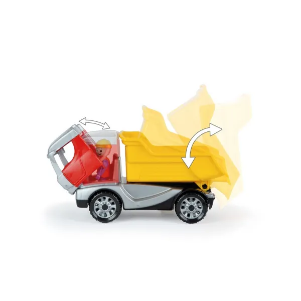 Lena Auto sklápač s figúrkou Truckies, 22 cm 