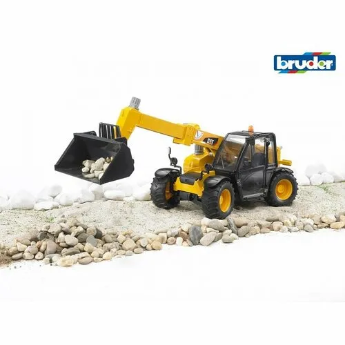BRUDER - 02141 Nakladač CAT s výsuvným ramenom (manipulátor)