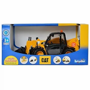 BRUDER - 02141 Nakladač CAT s výsuvným ramenom (manipulátor)