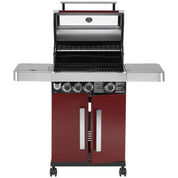 MAXXUS Plynový gril BBQ Chief 6.0, červená