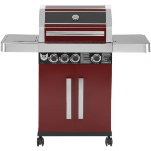 MAXXUS Plynový gril BBQ Chief 6.0, červená