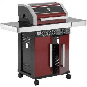 MAXXUS Plynový gril BBQ Chief 6.0, červená