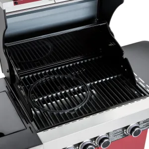 MAXXUS Plynový gril BBQ Chief 6.0, červená