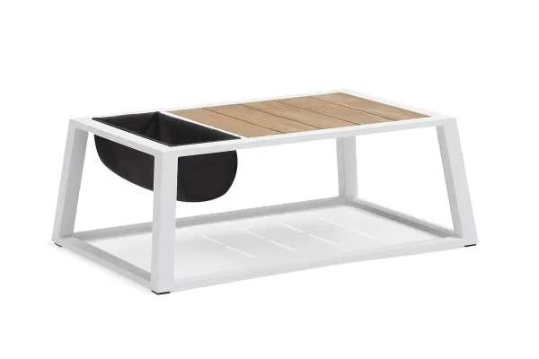 Higold Záhradná zostava HIGOLD - York Lounge White/Black Olefin