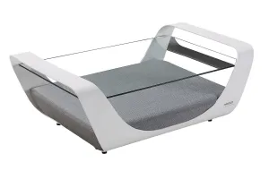 Higold Záhradná rohová zostava HIGOLD - Onda Corner Lounge Sunbrella White/Grey Quick dry foam