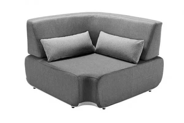 Higold Záhradná rohová zostava HIGOLD - Onda Corner Lounge Sunbrella White/Grey Quick dry foam
