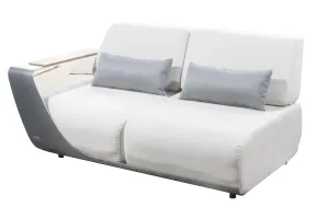 Higold Záhradná rohová zostava HIGOLD - Onda Corner Lounge Sunbrella Grey/White Quick dry foam