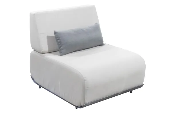 Higold Záhradná rohová zostava HIGOLD - Onda Corner Lounge Sunbrella Grey/White Quick dry foam