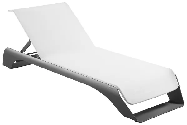 Higold Záhradná zostava HIGOLD - Onda Sunlounger Grey/White