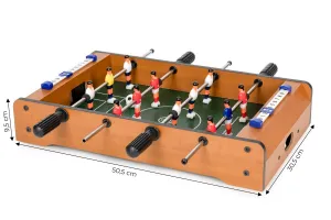 WELLHOX Drevený mini stolný futbal pre deti