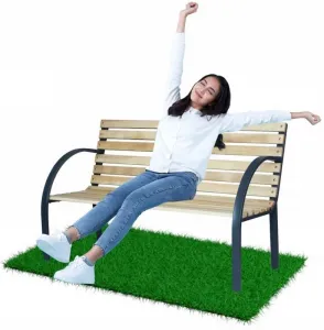 Garden Line Zahradní lavička SVIHEJ 120 cm dřevěná
