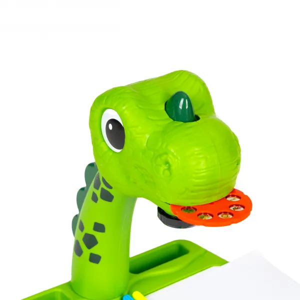 Projektor na kreslenie dinosaurov, 12 fixiek, 24 vzorov