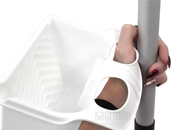 ANZA HANDHELD PAINT CUP - Maliarska vanička biela