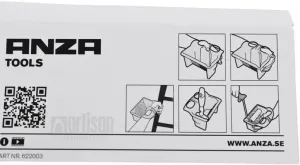 ANZA HANDHELD PAINT CUP - Maliarska vanička biela