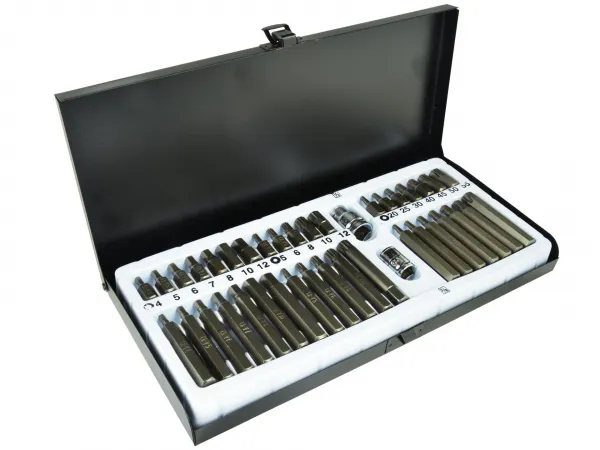 Geko Sada kľúčov HEX, TORX, SPLINE L, 40 kusov