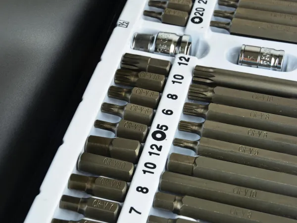 Geko Sada kľúčov HEX, TORX, SPLINE L, 40 kusov