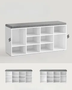 SONGMICS Botník Vasagle Endersen 104 cm biely