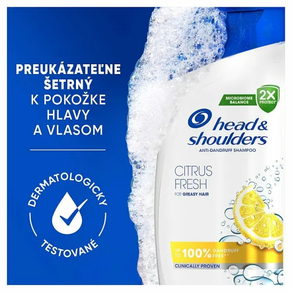 Head & Shoulders Citrus Fresh šampón proti lupinám 800 ml