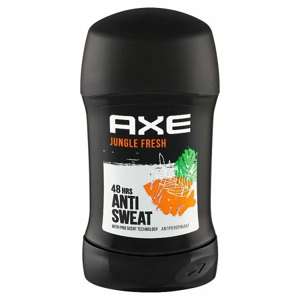 Axe Jungle Fresh tuhý antiperspirant pre mužov 50 ml
