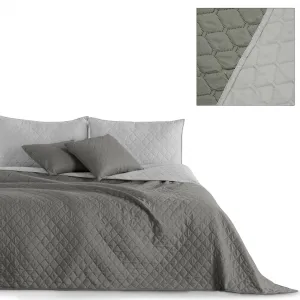 Obojstranný prehoz na posteľ DecoKing Chiny sivo-strieborný, veľkosť 170x270
