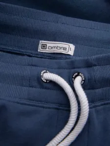Pánske trendy tepláky tmavo modré